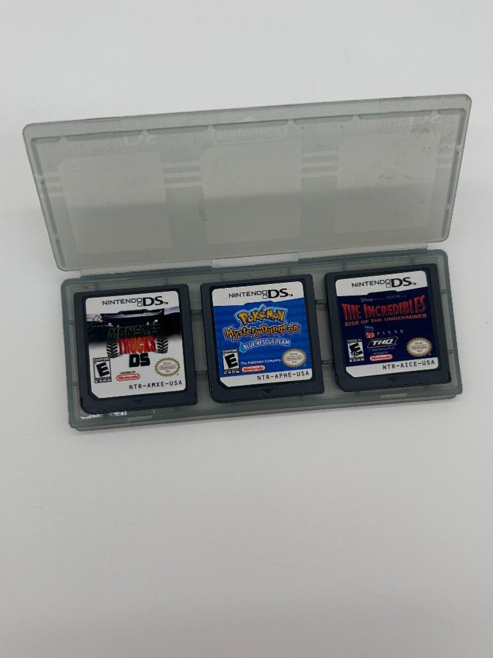 Nintendo DS game lot 3 - Pokemon Mystery Dungeon Blue Rescue Team Monster Truck